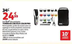 Auchan Supermarché Tondeuse cheveux color pro offre