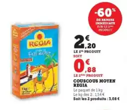 U Express REGIA Couscous moyen offre
