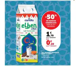 U Express ELBEN LACTEOR Lait fermente pasteurise offre