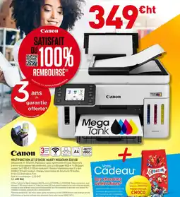 Hyperburo CANON Multifonction jet d'encre maxify megatank gx6150 offre