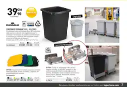Hyperburo Conteneur durabin eco offre