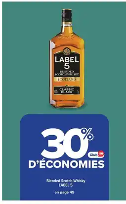 Carrefour Market LABEL 5 Blended Scotch Whisky offre