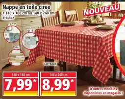 Norma Nappe en toile cirée offre