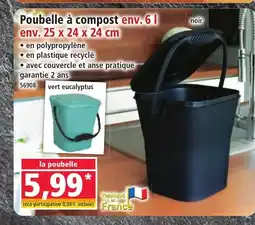 Norma Poubelle à compost env. 61 offre
