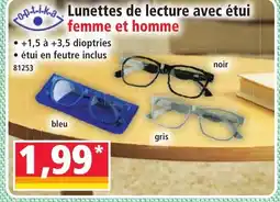 Norma Lunettes de lecture avec étui offre