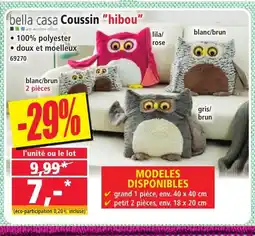 Norma BELLA CASA Coussin hibou offre