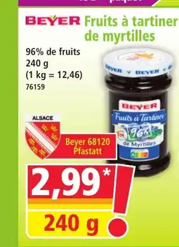 Norma BEYER Fruits à tartiner de myrtilles offre