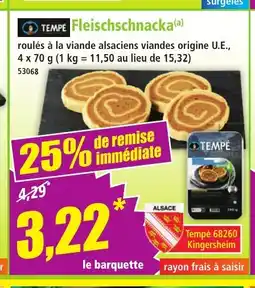 Norma TEMPE Fleischschnacka offre