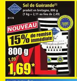 Norma Sel de Guérande offre