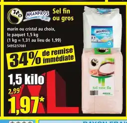 Norma TAO MEANDROS Sel fin ou gros offre