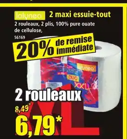 Norma LALYNEA 2 maxi essuie-tout offre