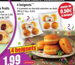 Norma 4 beignets offre