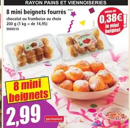 Norma 8 mini beignets fourrés offre