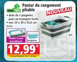 Norma TOPTEX Panier de rangement pliable offre