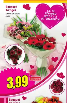 Norma Bouquet 14 tiges offre
