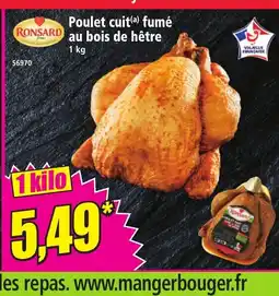 Norma RONSARD Poulet cuit fumé au bois de hêtre offre