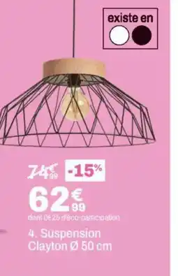 BUT Suspension Clayton offre