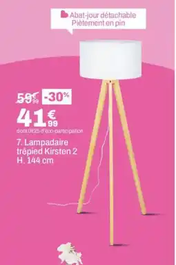 BUT Lampadaire trépied Kirsten 2 offre
