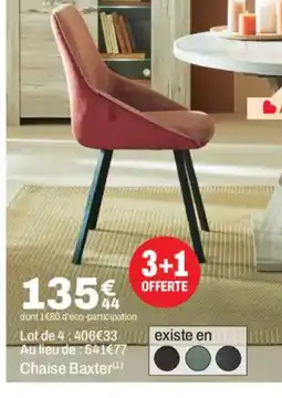 BUT Chaise Baxter offre