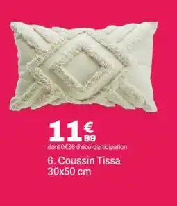 BUT Coussin Tissa offre