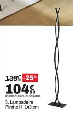 BUT Lampadaire Piretto offre