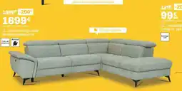 BUT Canapé d'angle relax électrique Newport III offre