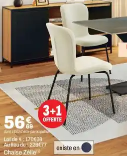 BUT Chaise Zélie offre