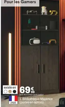 BUT Bibliothèque Mayence (portes en option) offre