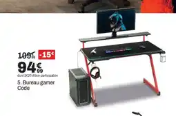 BUT Bureau gamer Code offre