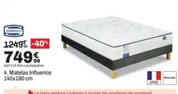 BUT SIMMONS Matelas Influence offre