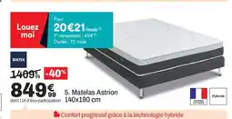 BUT BULTEX Matelas Astrion offre