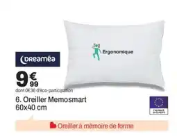 BUT DREAMÉA Oreiller Memosmart offre