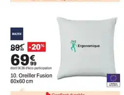 BUT BULTEX Oreiller Fusion offre