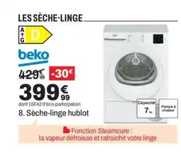 BUT BEKO Sèche-linge hublot offre