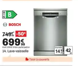 BUT BOSCH Lave-vaisselle offre