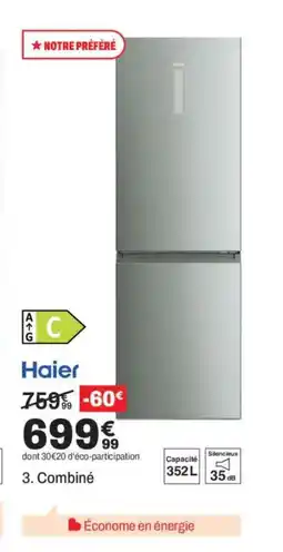 BUT HAIER Combiné offre