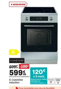 BUT SIGNATURE Cuisinière induction offre
