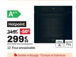 BUT HOTPOINT Four encastrable offre