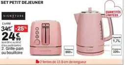 BUT SIGNATURE Grille-pain ou bouilloire offre