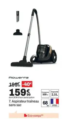 BUT Aspirateur traîneau sans sac offre