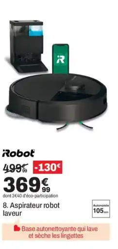 BUT Aspirateur robot laveur offre