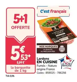 Promocash EN CUISINE Lardons offre