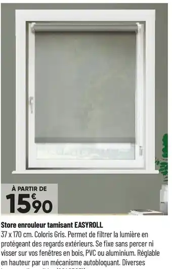Store enrouleur tamisant