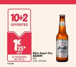 Promocash ASAHI Bière Super Dry offre