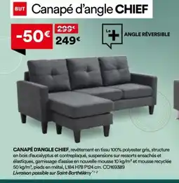 BUT Canapé d'angle chief offre