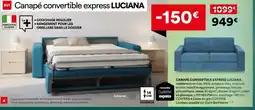 BUT Canapé convertible express luciana offre