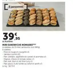 Utile Mini sandwichs nomades offre