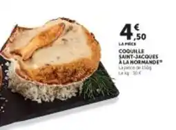 Utile Coquille saint-jacques ala normande offre