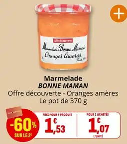 Coccinelle Express Marmelade bonne maman offre