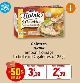 Coccinelle Express Galettes tipiak offre